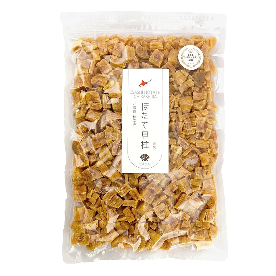 Amazon.co.jp: 北海道産 ほたて貝柱 干し貝柱 500g 乾燥 干し